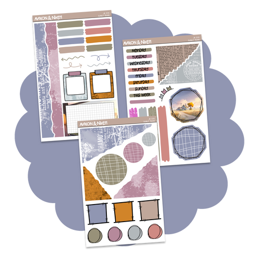 Sunlit Train to Somewhere Good Journaling Kit // JK570