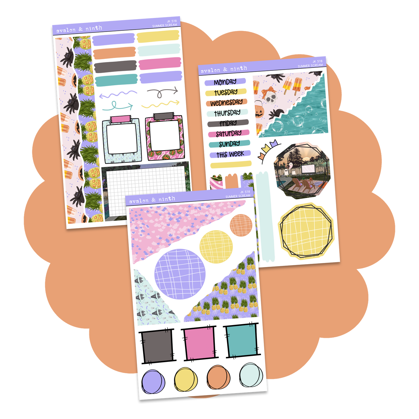 Summer Scream Journaling Kit // JK578