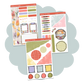 Strawberry Lemonade Social Journaling Kit // JK579