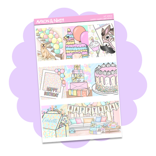 Happy Happy Birthday Weekly Kit // KIT41901