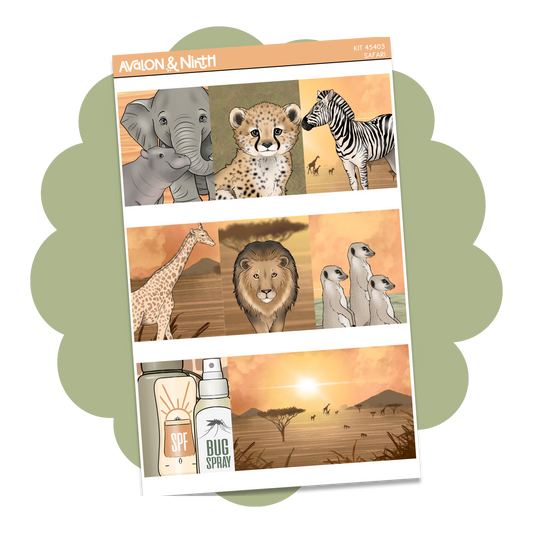 Safari Weekly Kit // KIT45401