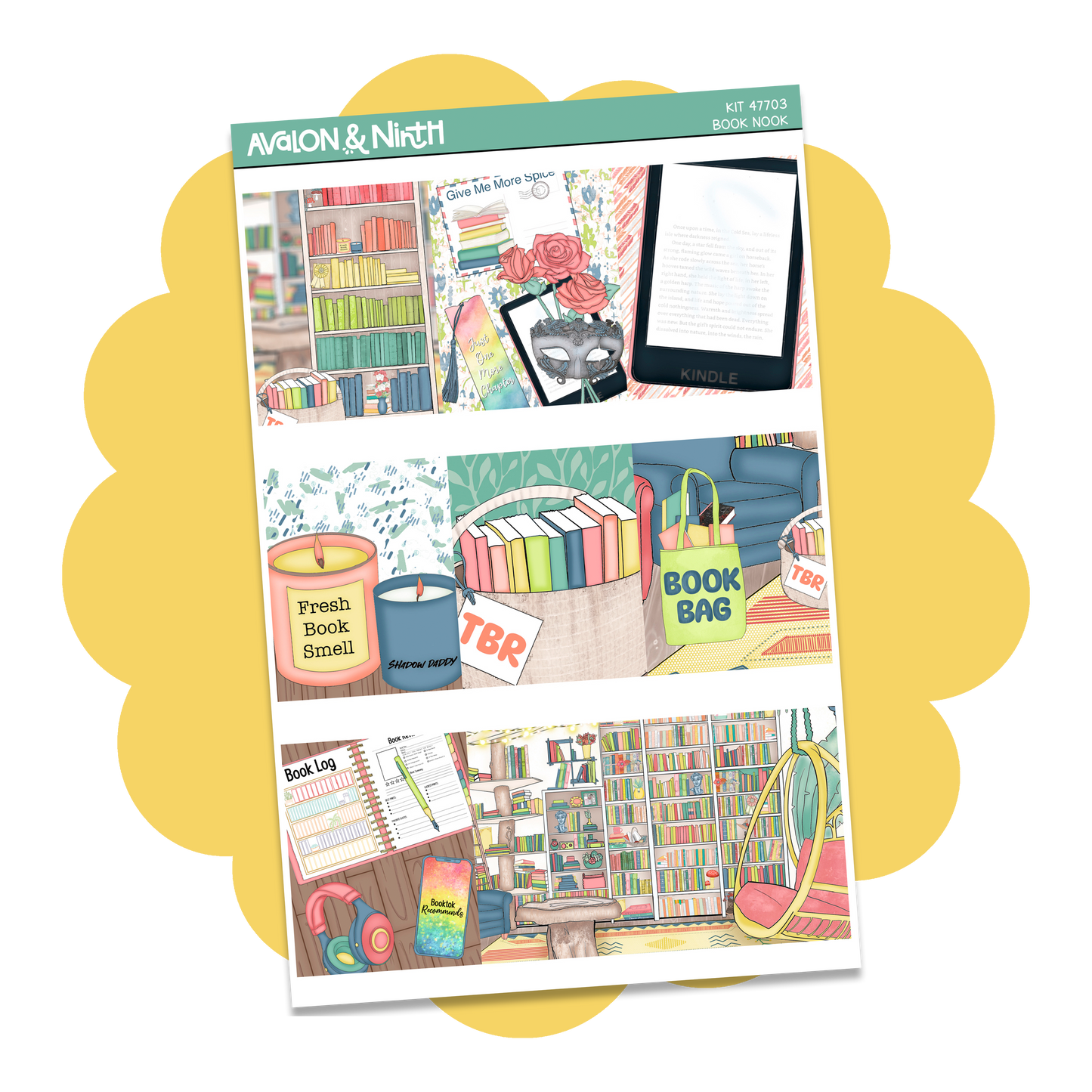 Book Nook Weekly Kit // KIT47701