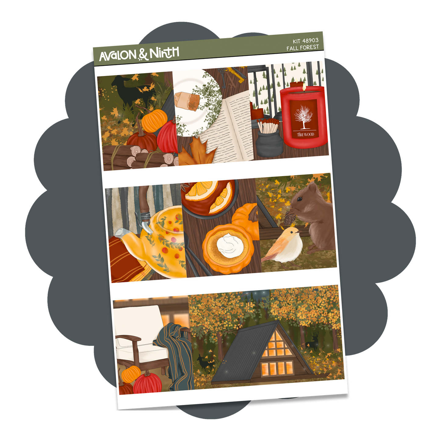 Fall Forest Weekly Kit // KIT48901