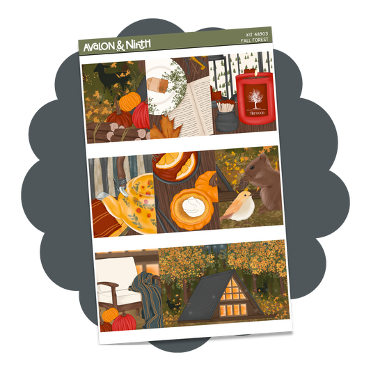 Fall Forest Weekly Kit // KIT48901