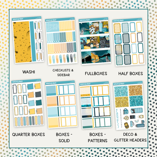 Starry Night Weekly Kit // KIT50601