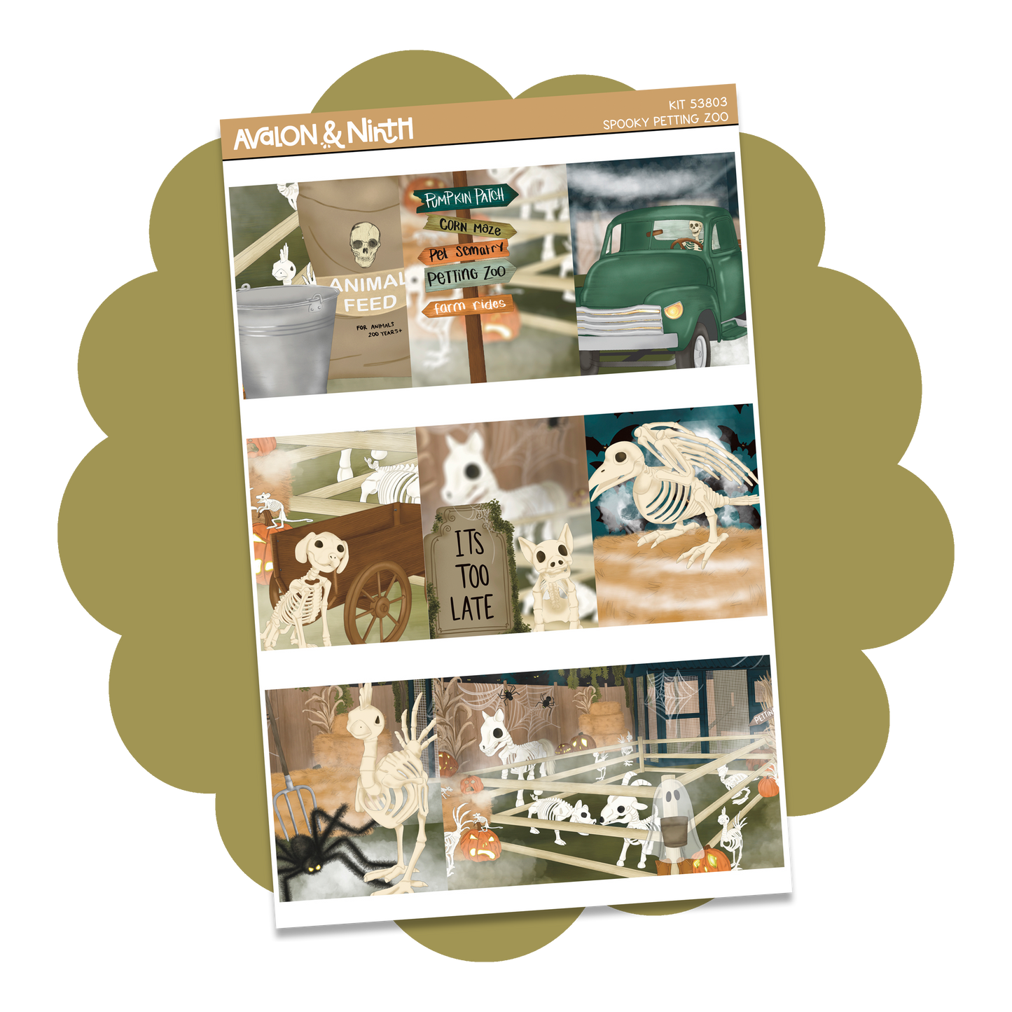 Spooky Petting Zoo Weekly Kit // KIT53801
