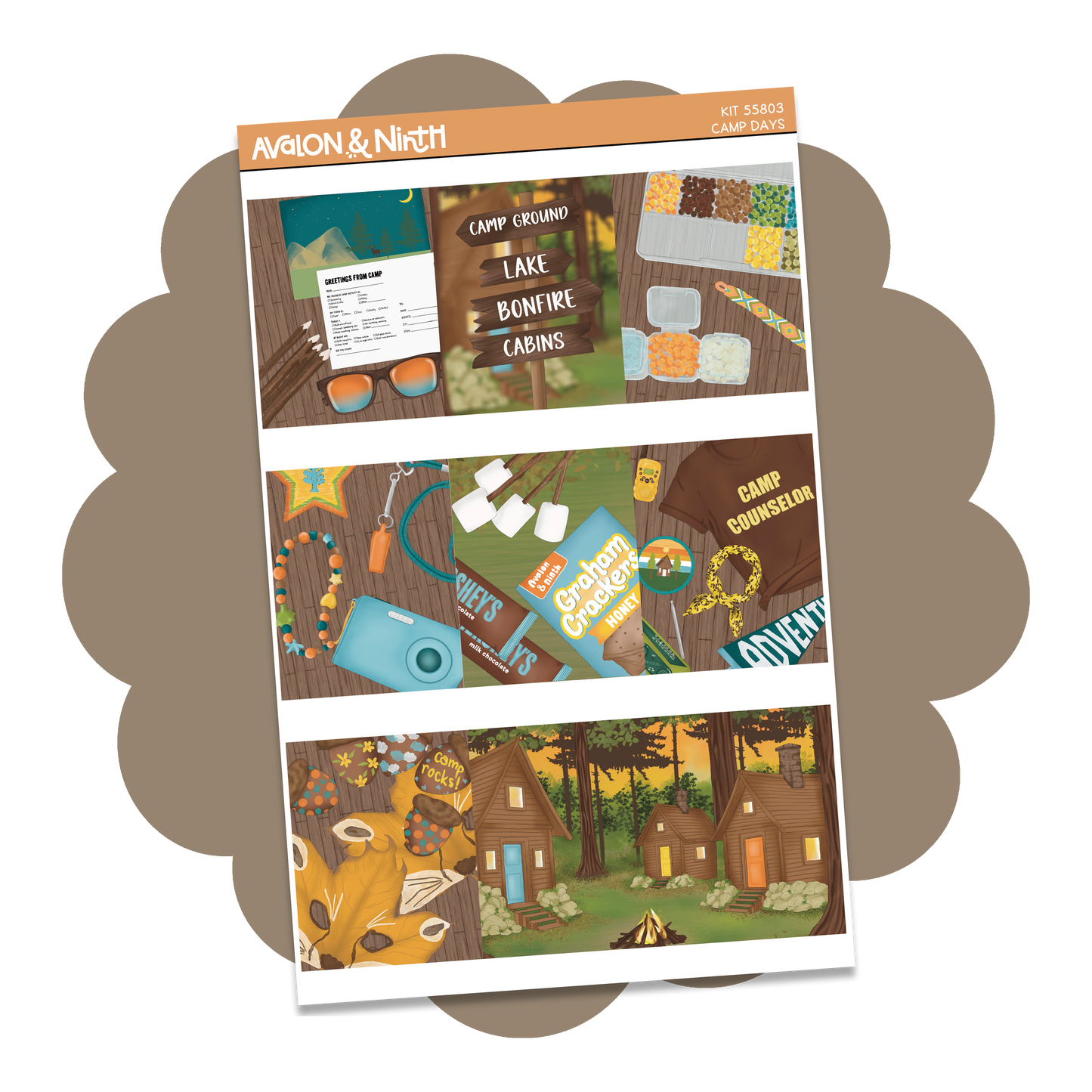 Camp Days Weekly Kit // KIT55801