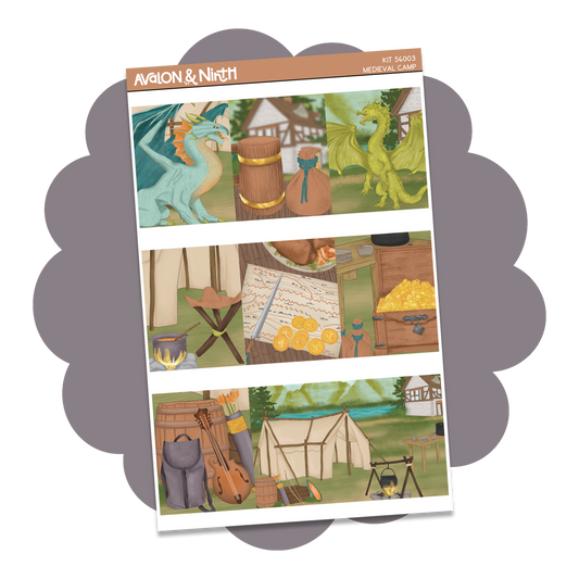 Medieval Camp Weekly Kit // KIT56001