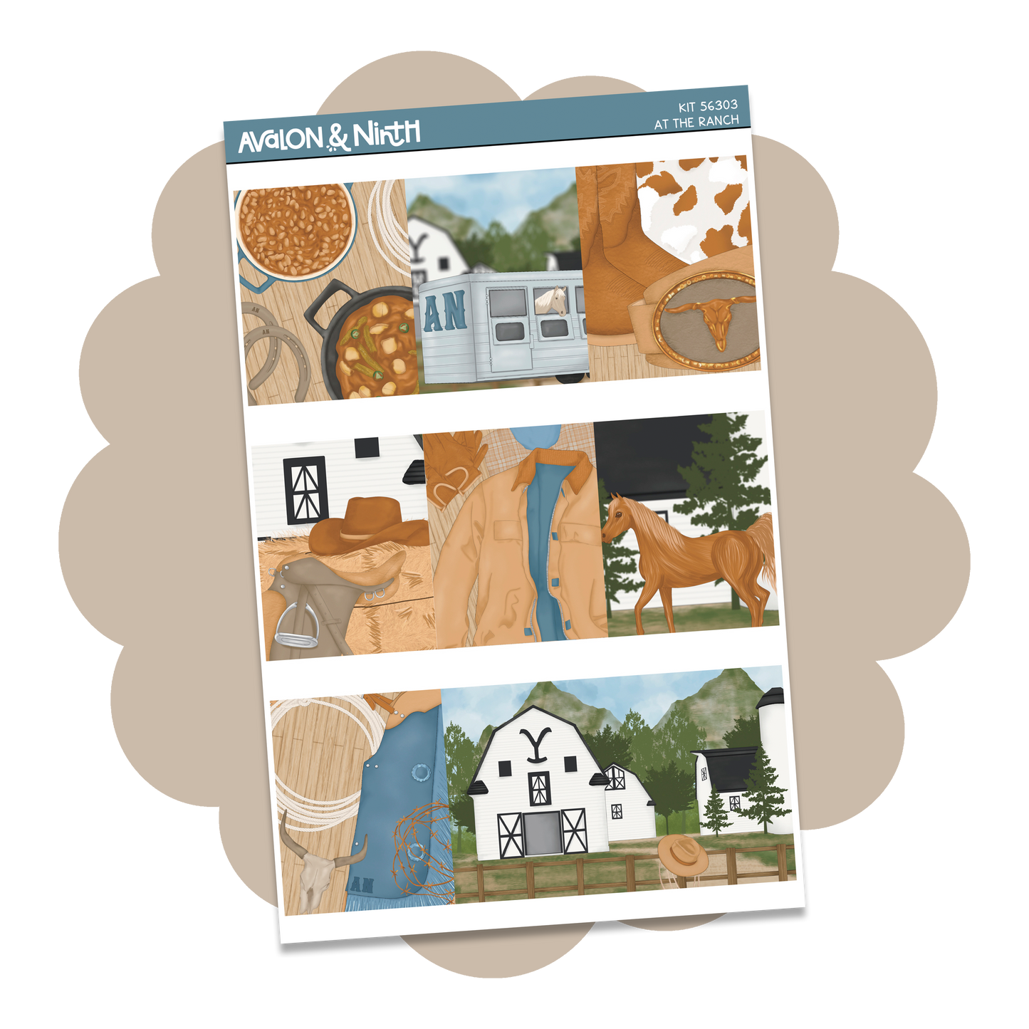 At The Ranch Weekly Kit // KIT56301