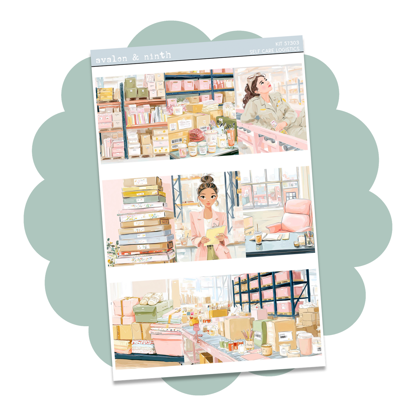 Self Care Logistics Weekly Kit // KIT57301