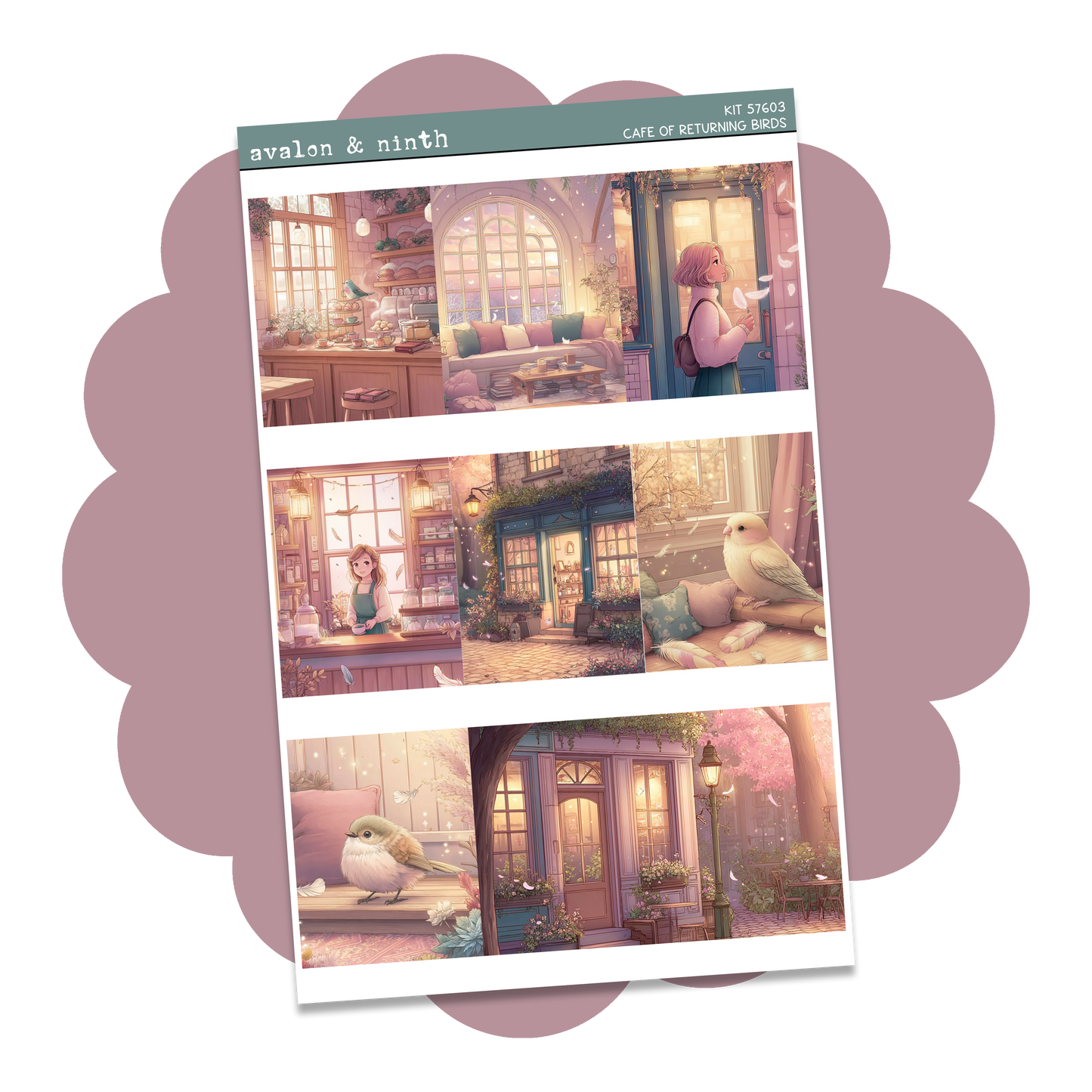 Cafe of Returning Birds Weekly Kit // KIT57601