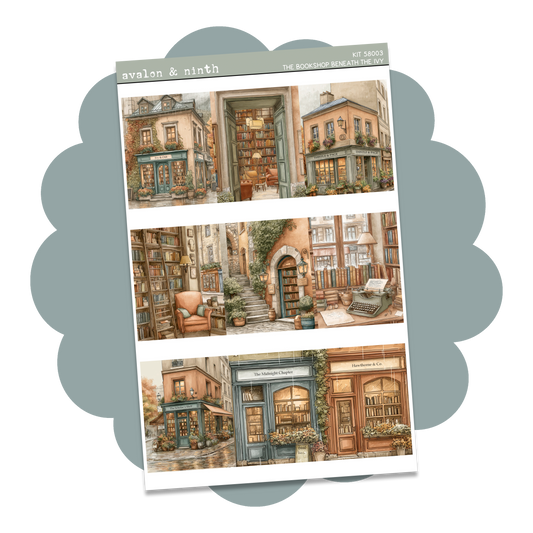The Bookshop Beneath the Ivy Weekly Kit // KIT58001