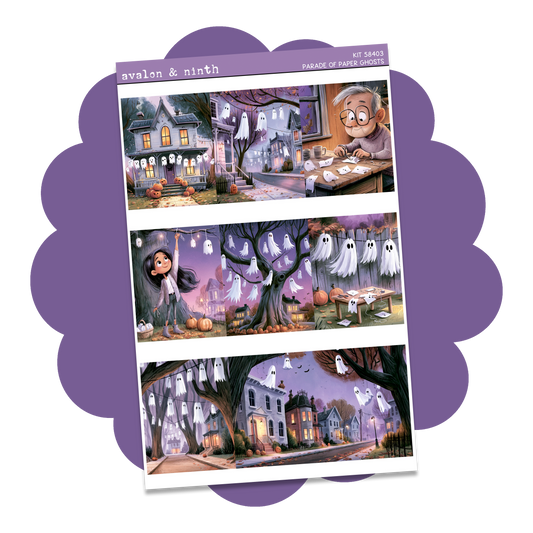 Parade of Paper Ghosts Weekly Kit // KIT58401