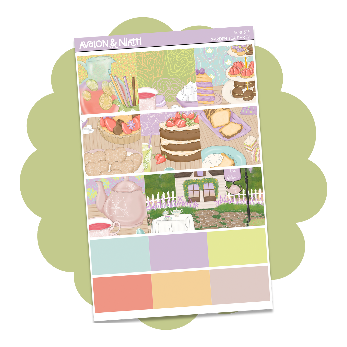 Garden Tea Party Mini Kit // MINI519