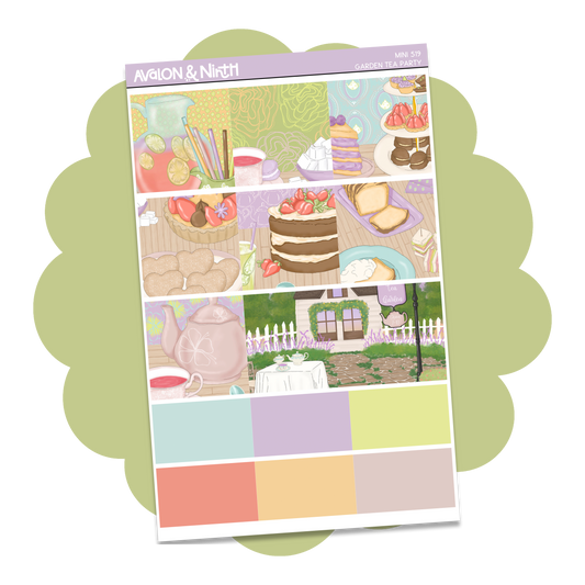 Garden Tea Party Mini Kit // MINI519