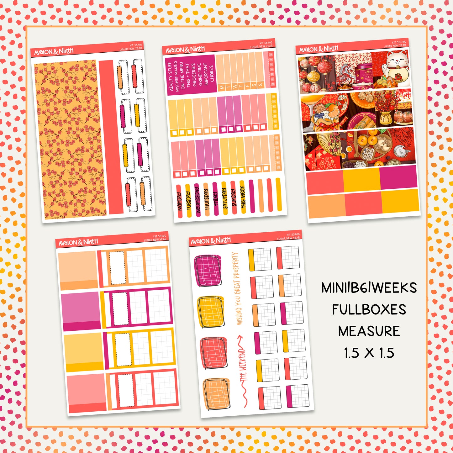 Lunar New Year Mini Kit // MINI554
