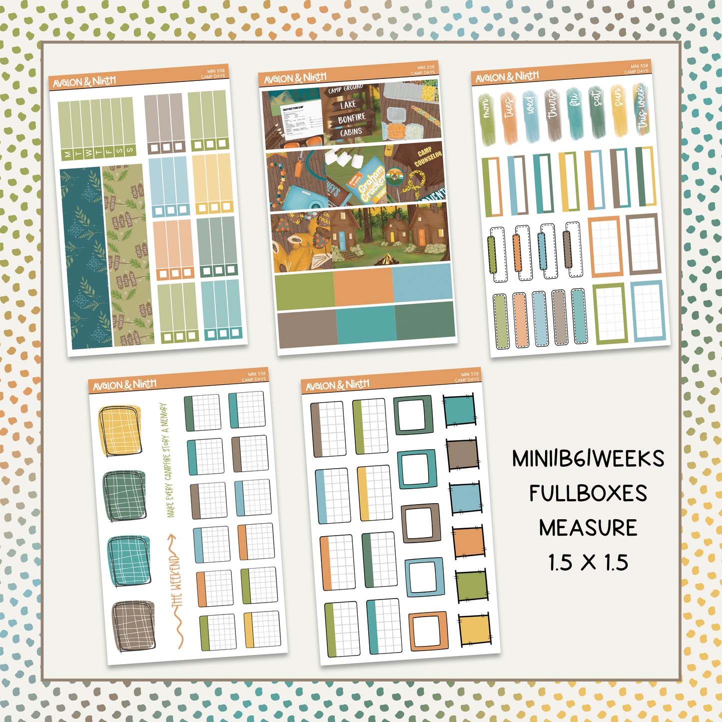 Camp Days Mini Kit // MINI558