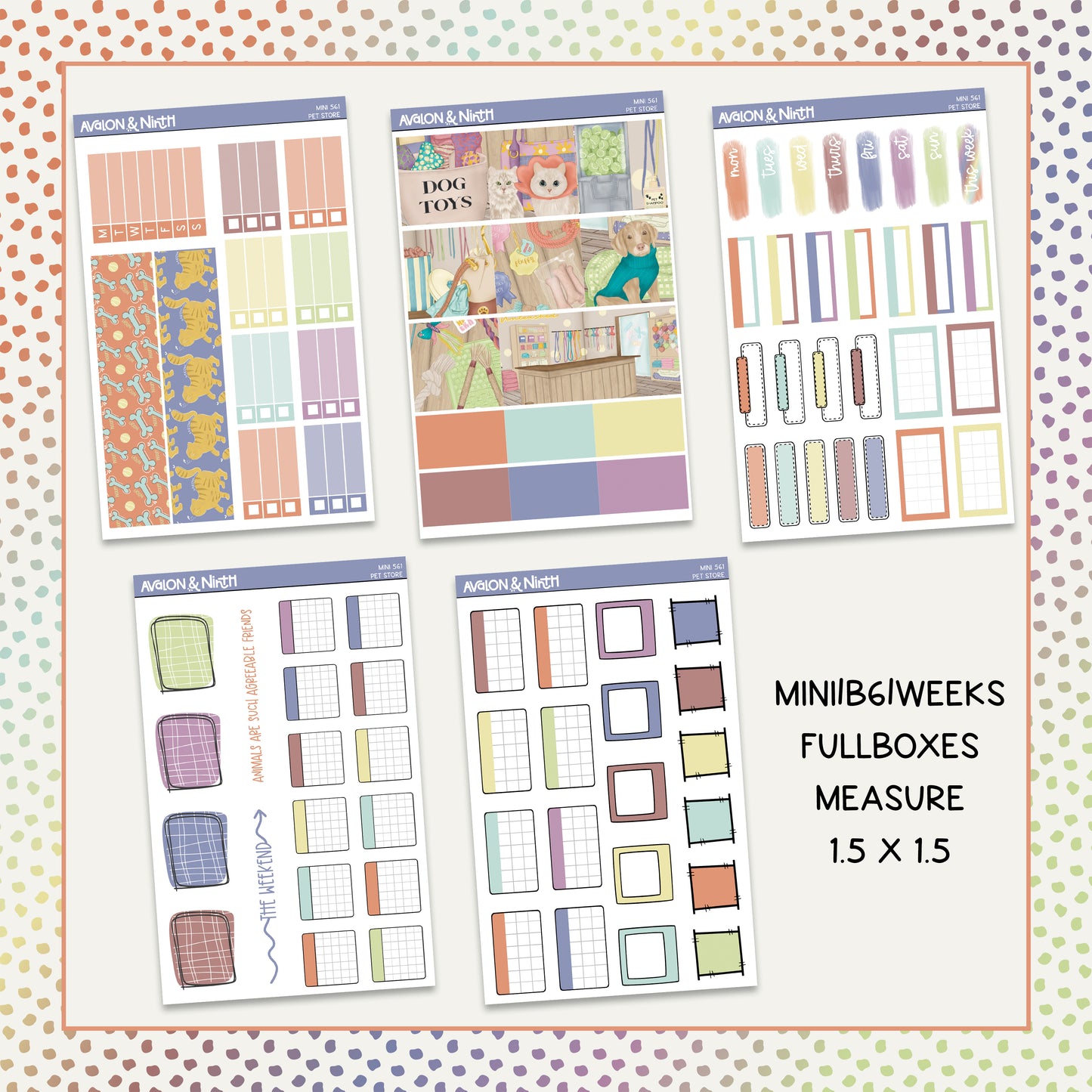 Pet Store Mini Kit // MINI561
