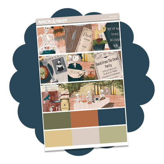 Skeleton Party Mini Kit // MINI564