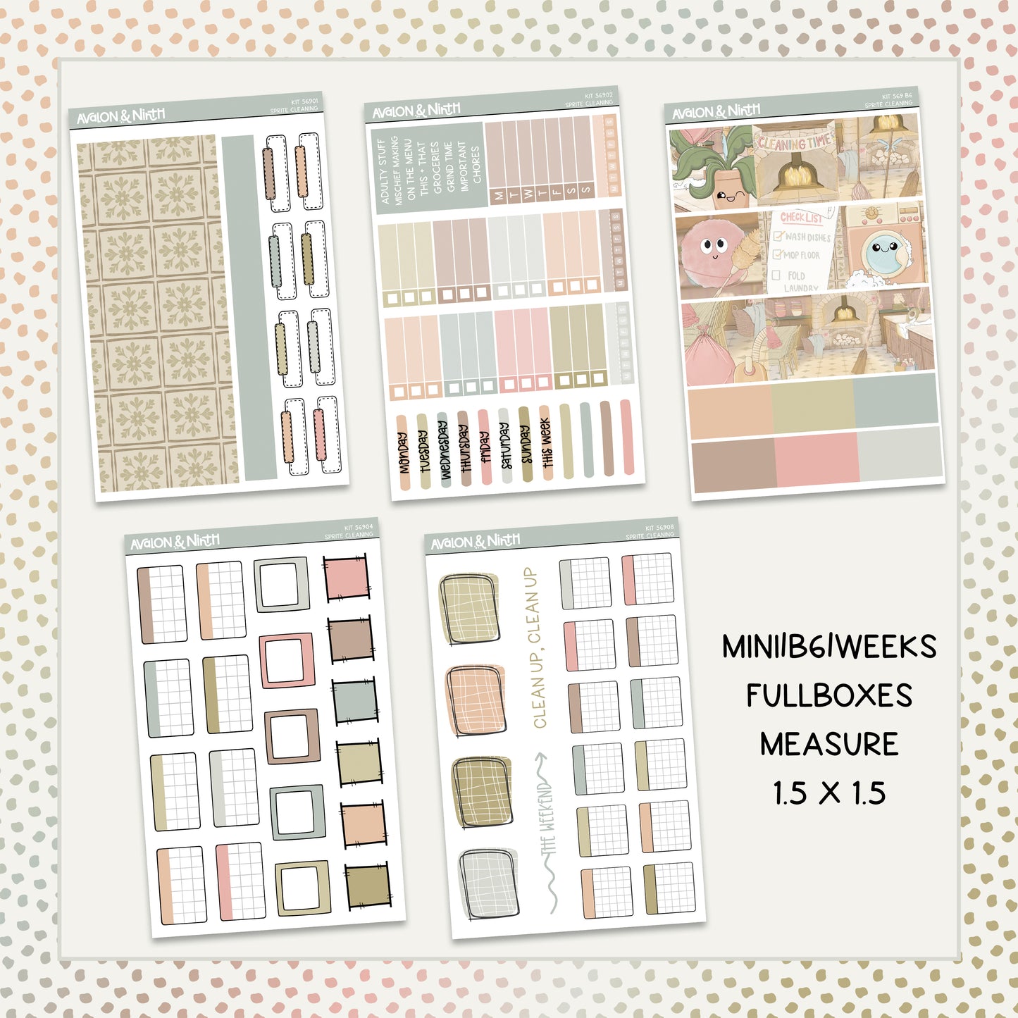 Sprite Cleaning Mini Kit // MINI569