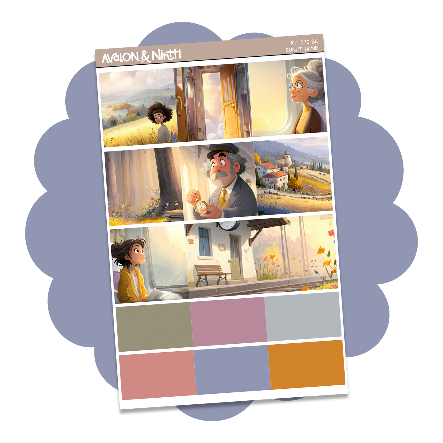 Sunlit Train to Somewhere Good Mini Kit // MINI570
