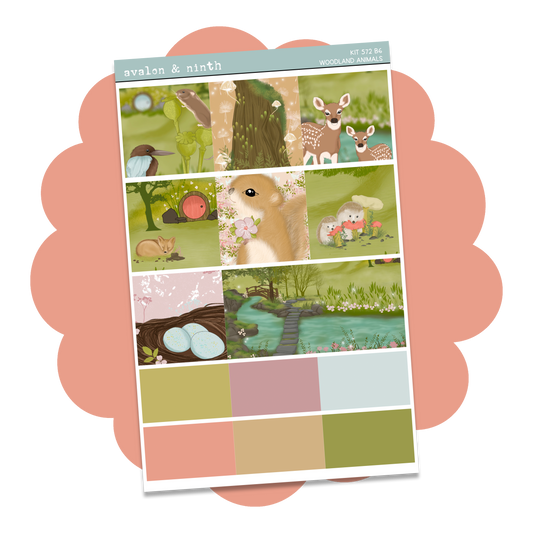 Woodland Animals Mini Kit // MINI572