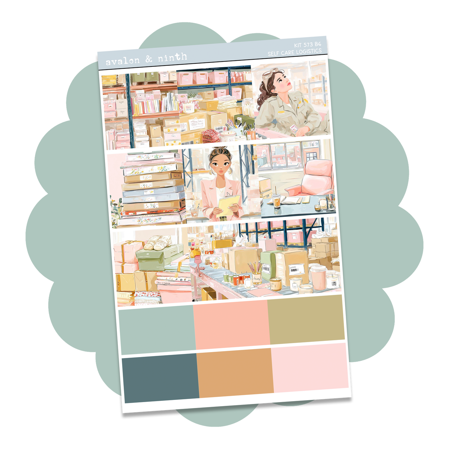 Self Care Logistics Mini Kit // MINI573