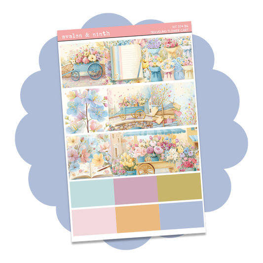 The Traveling Flower Cart Mini Kit // MINI574