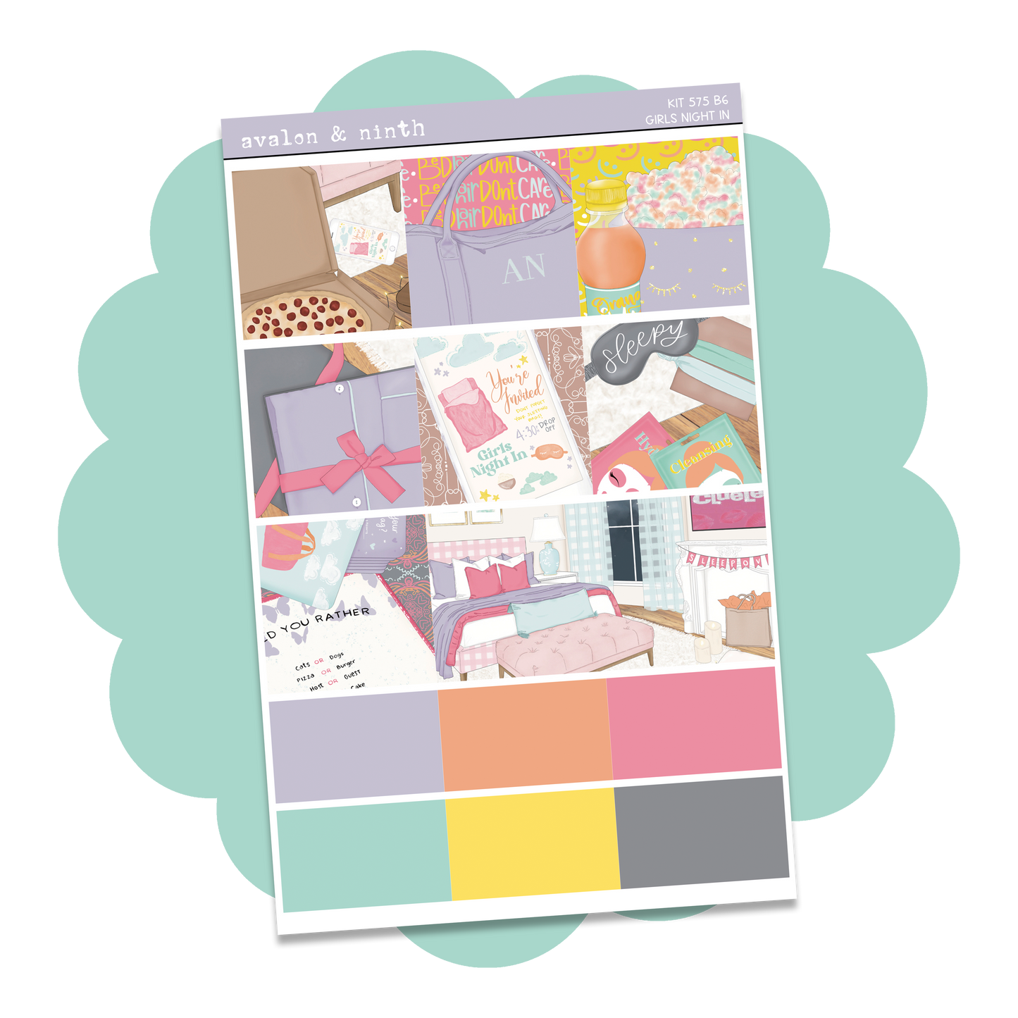 Girls Night In Mini Kit // MINI575