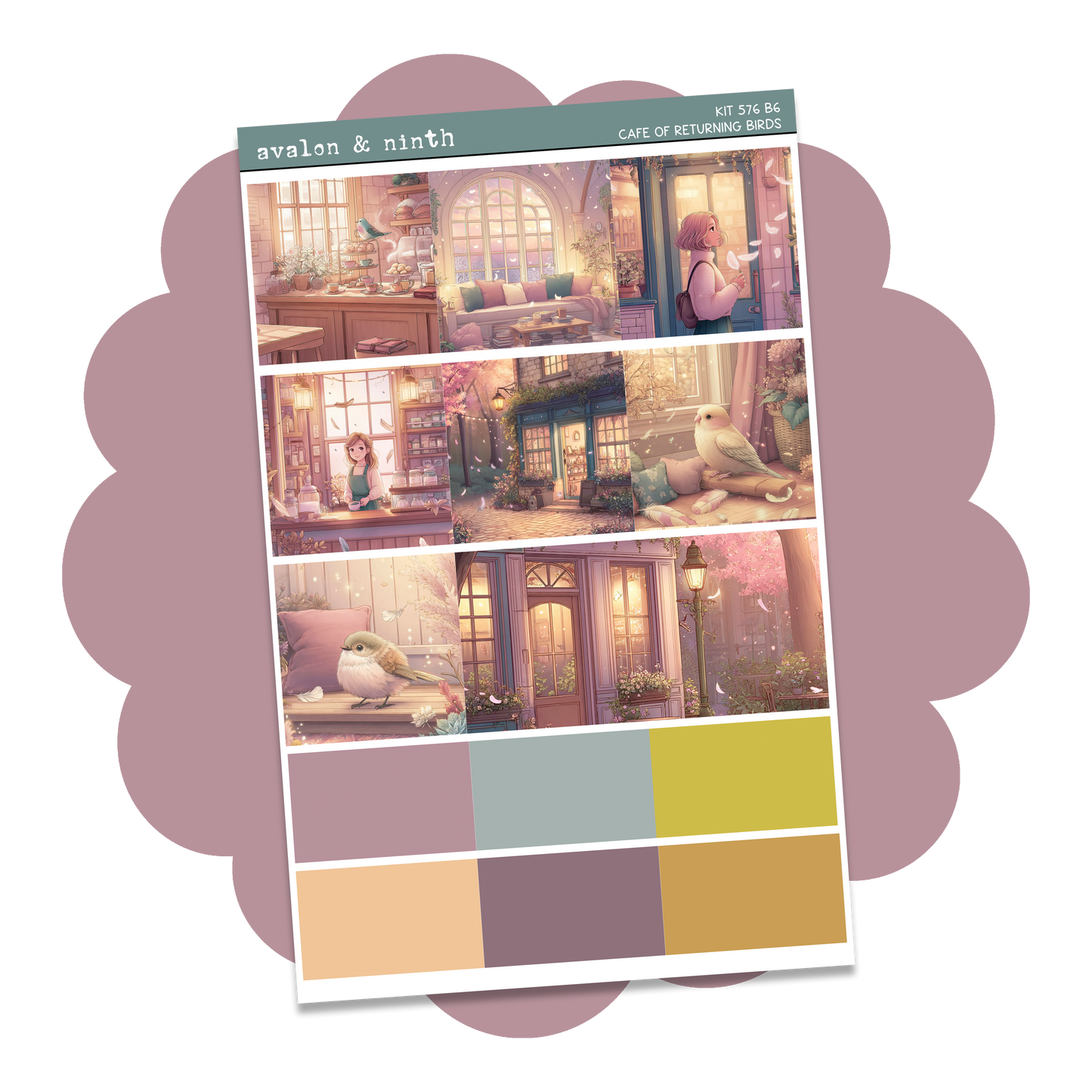 Cafe of Returning Birds Mini Kit // MINI576