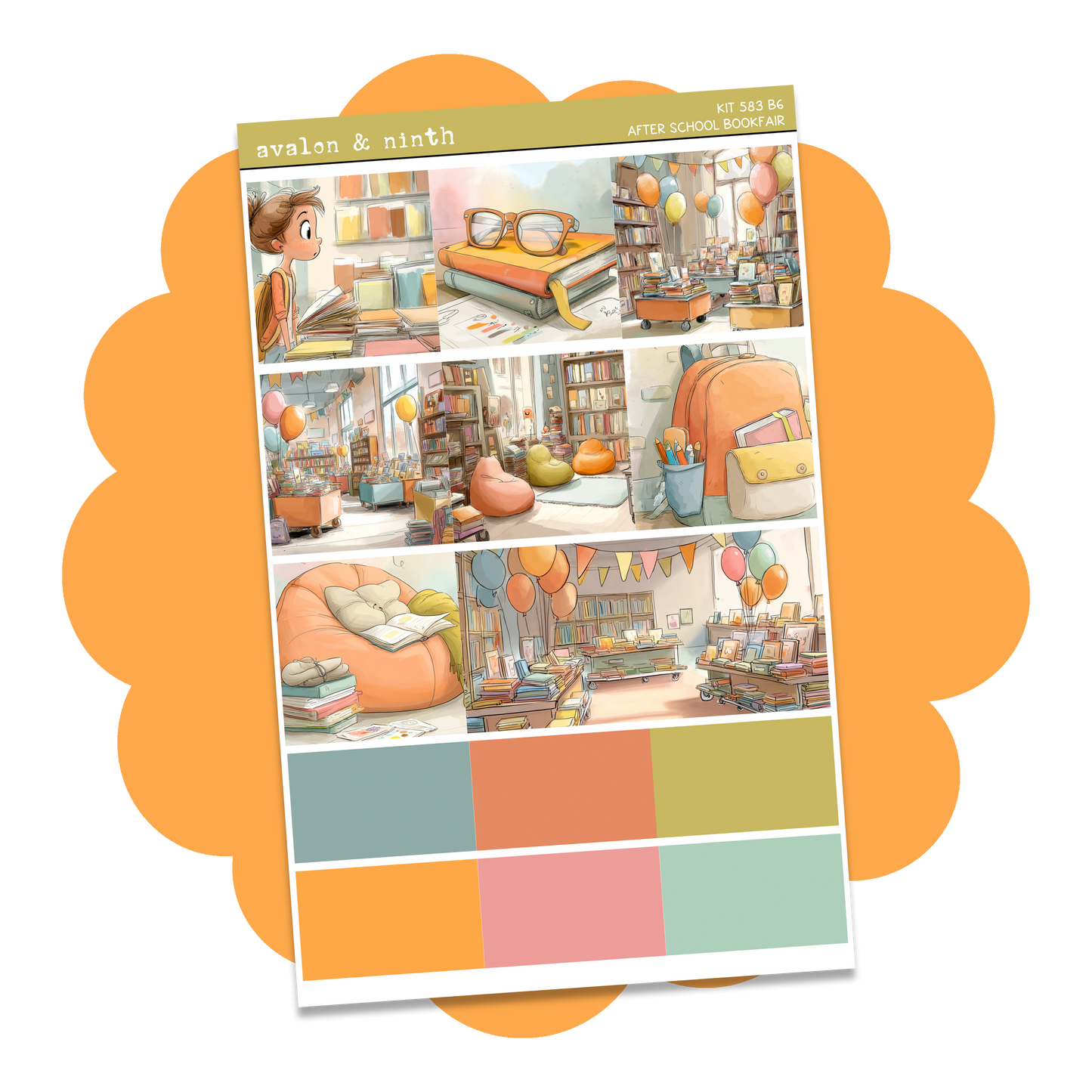 After School Book Fair Mini Kit // MINI583