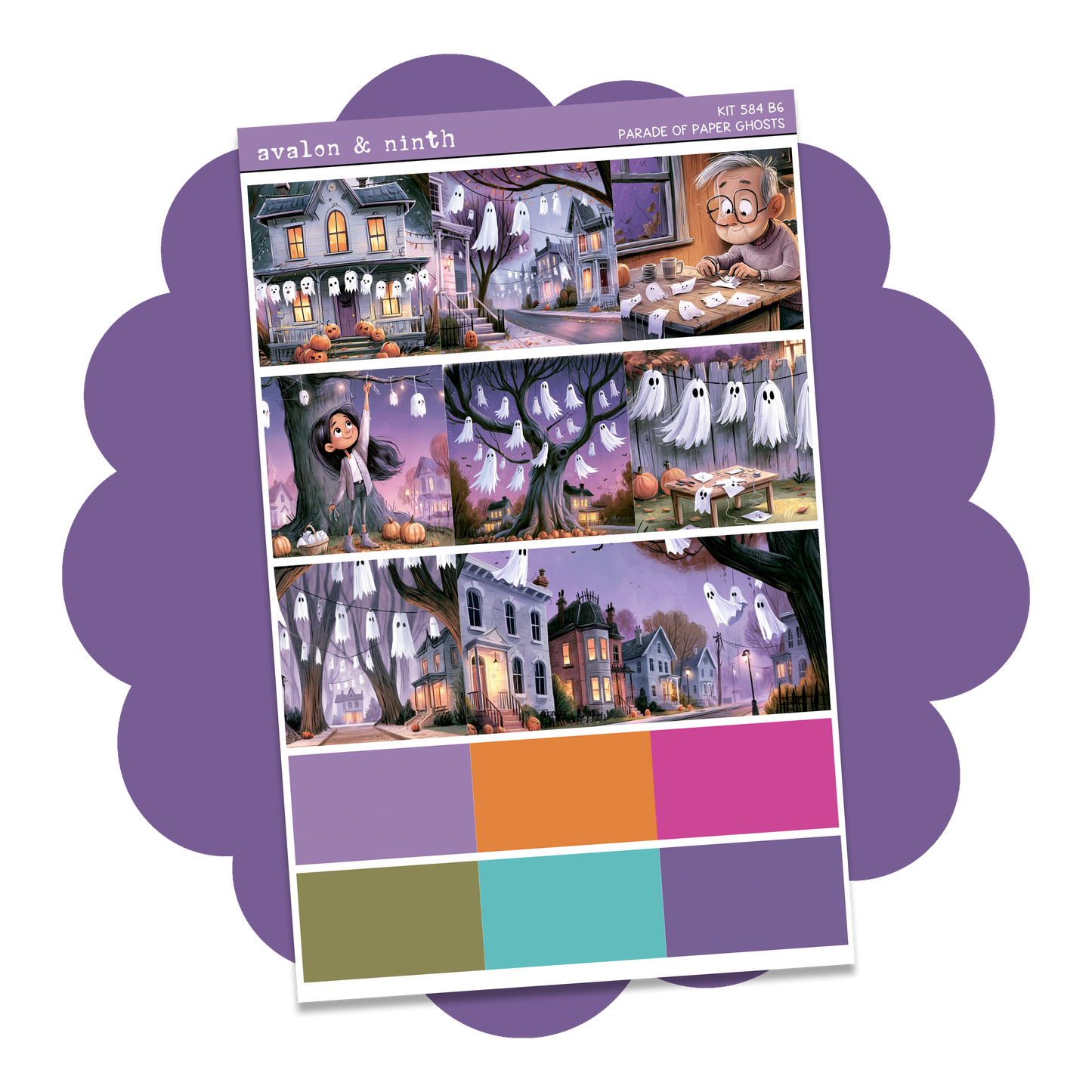 Parade of Paper Ghosts Mini Kit // MINI584