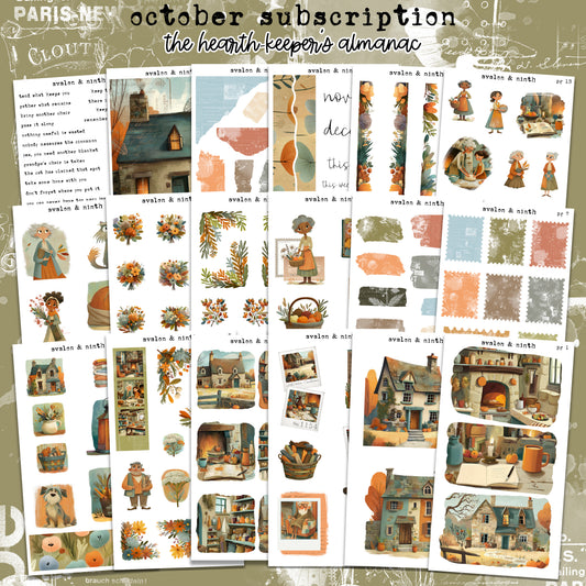 Monthly Journaling Deco Kit