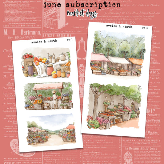 Monthly Journaling Deco Kit