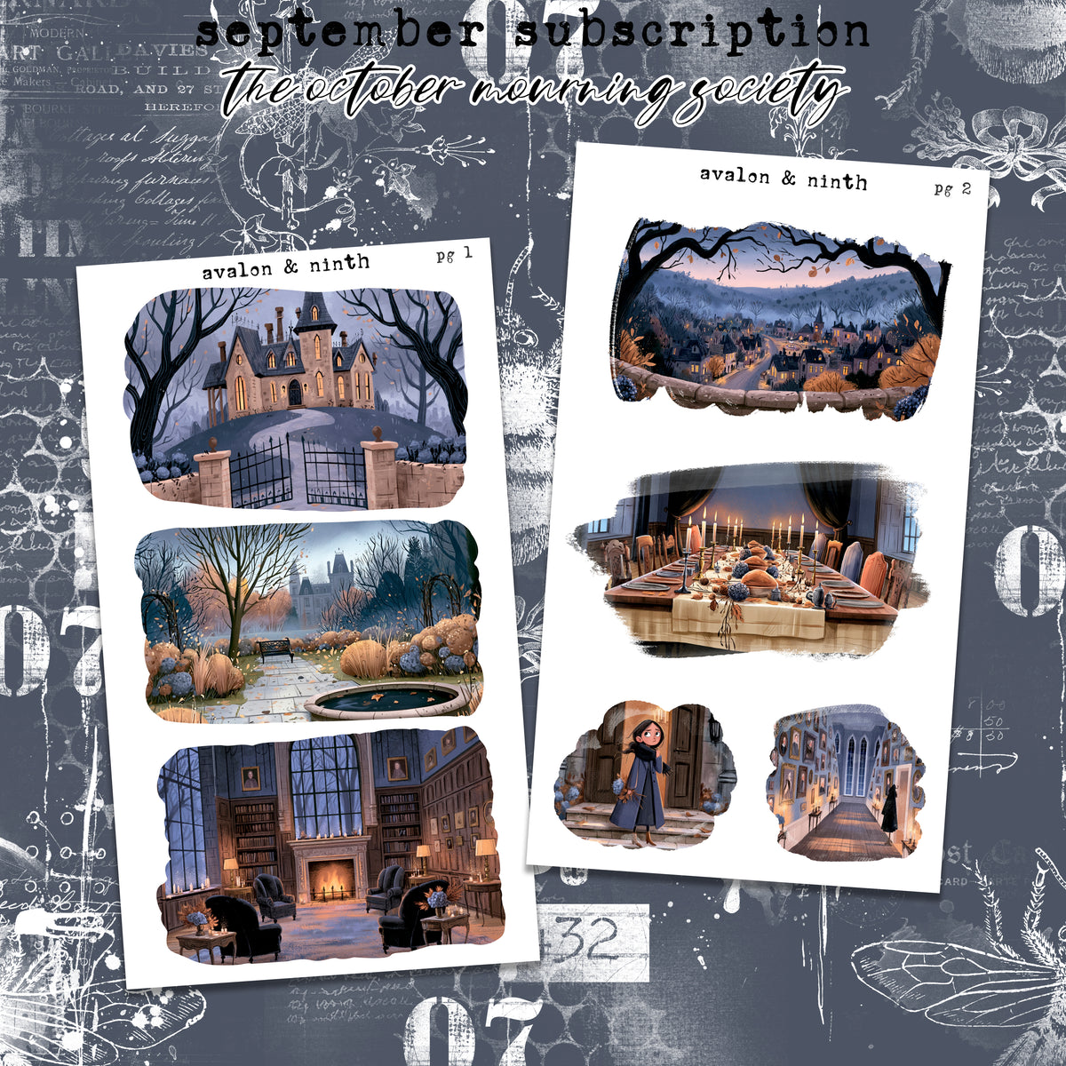 Monthly Journaling Deco Kit