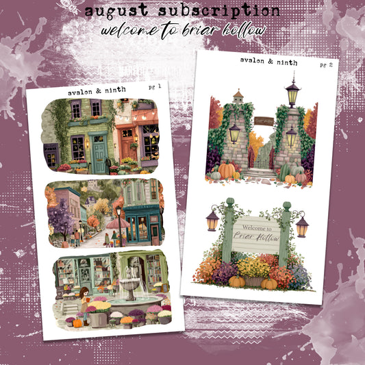 Monthly Journaling Deco Kit