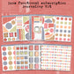 Monthly Functional Sticker Subscription