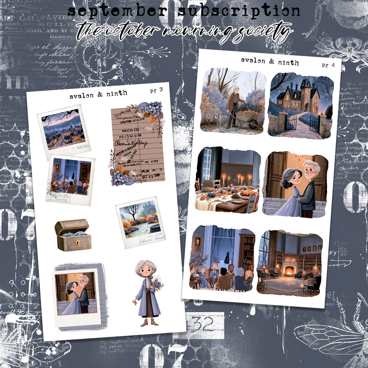 Monthly Journaling Deco Kit
