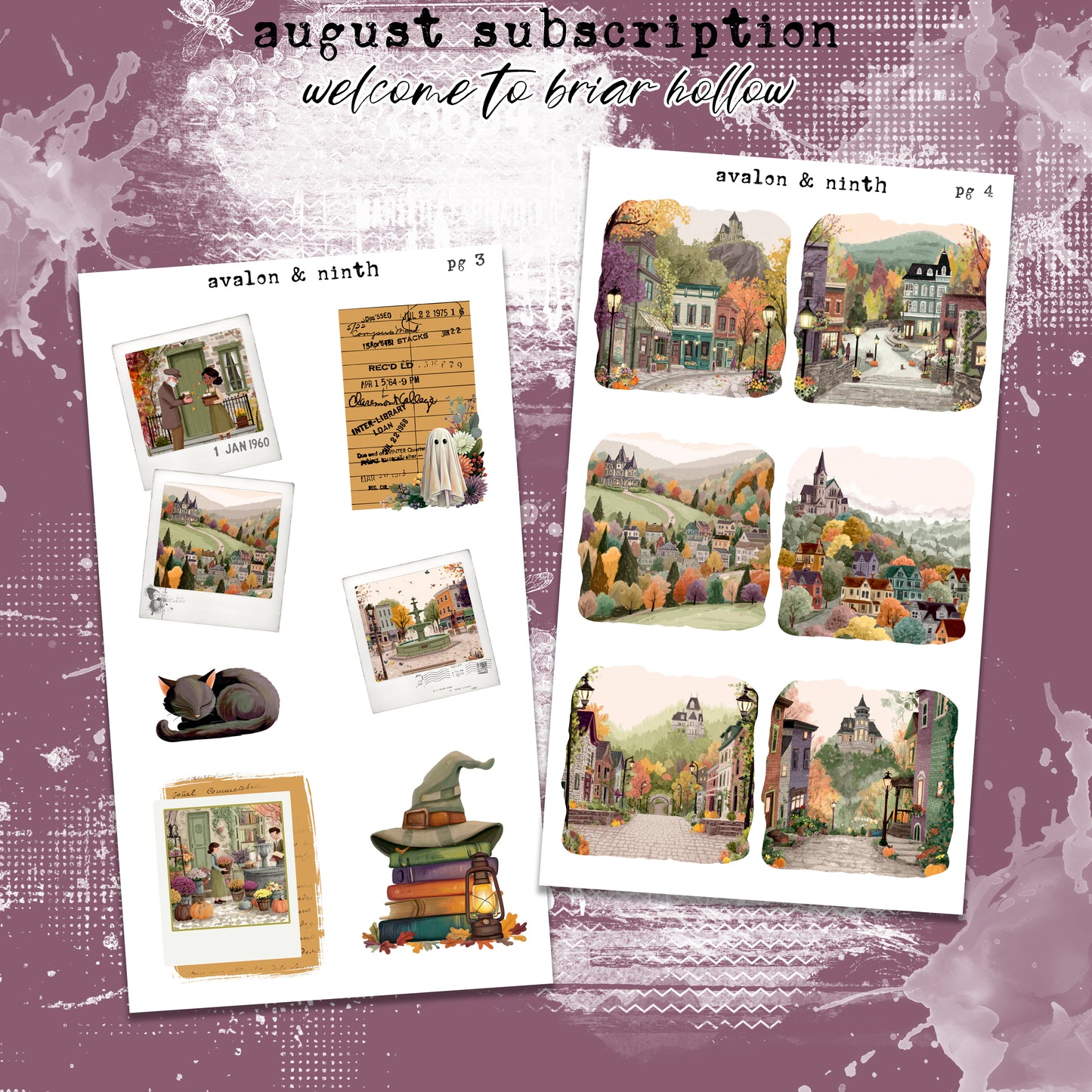 Monthly Journaling Deco Kit
