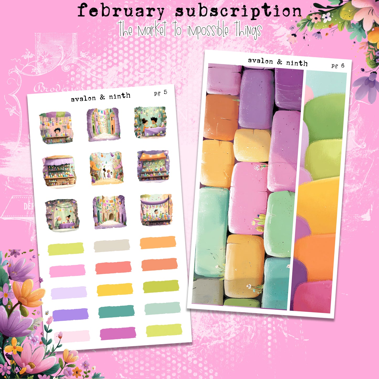 Monthly Journaling Deco Kit