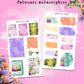 Monthly Journaling Deco Kit