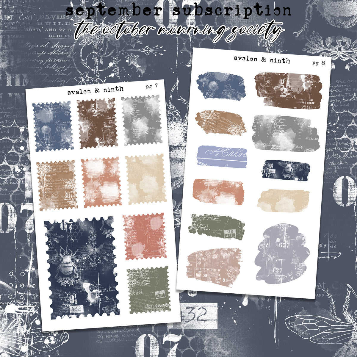 Monthly Journaling Deco Kit