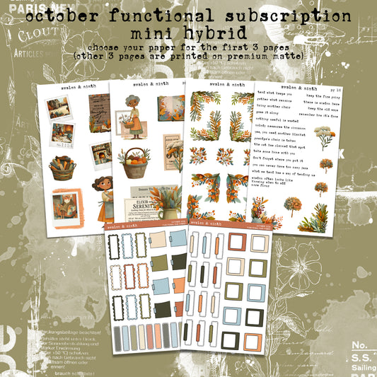 Mini Hybrid Deco and Functional Subscription
