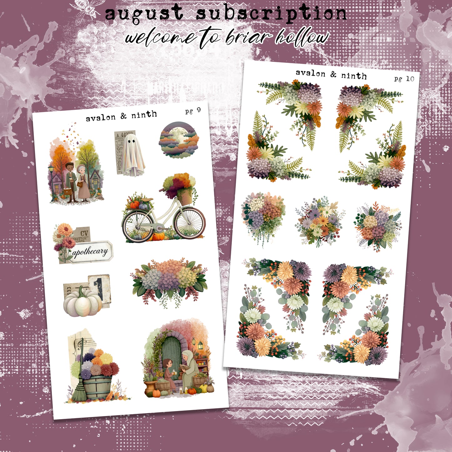 Monthly Journaling Deco Kit