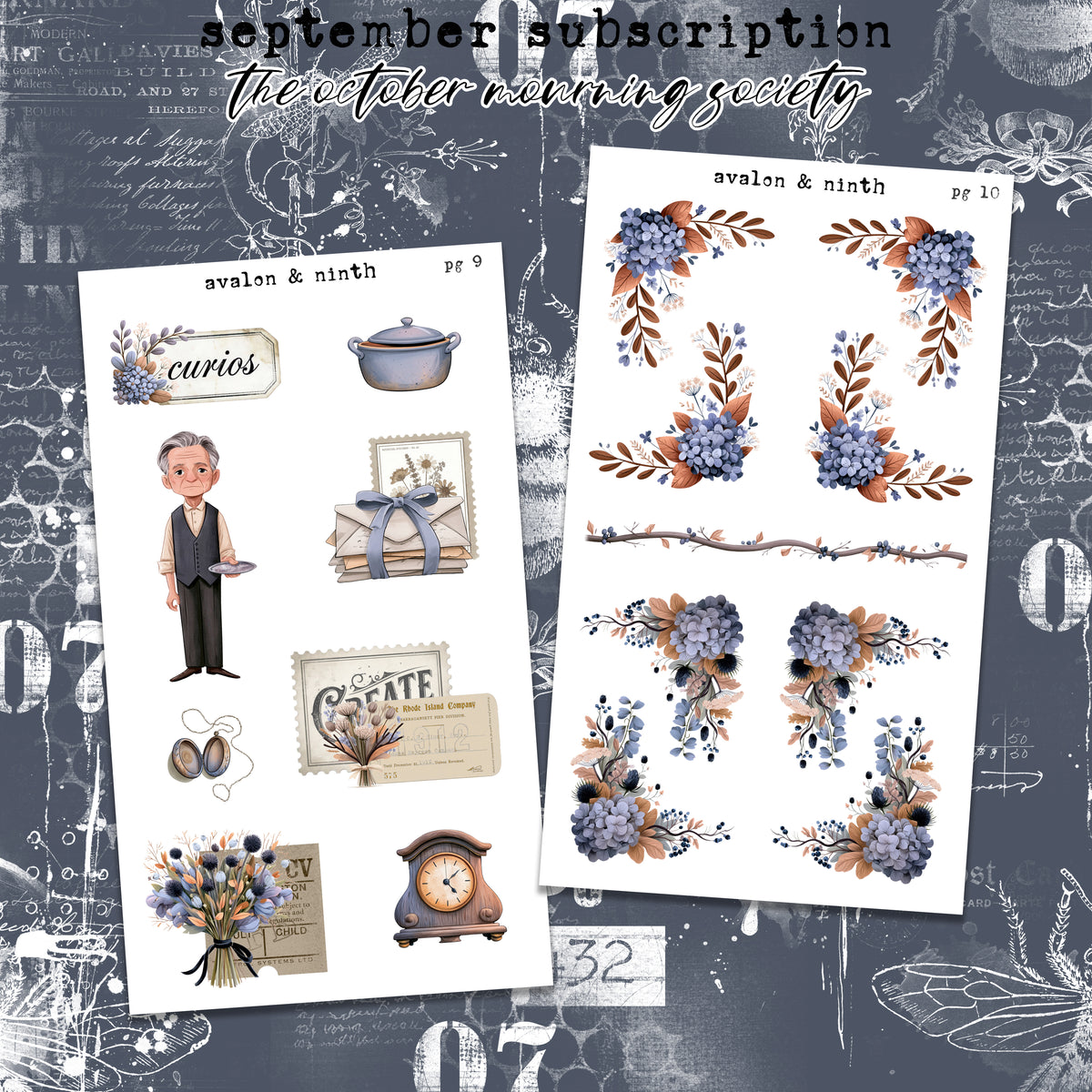 Monthly Journaling Deco Kit