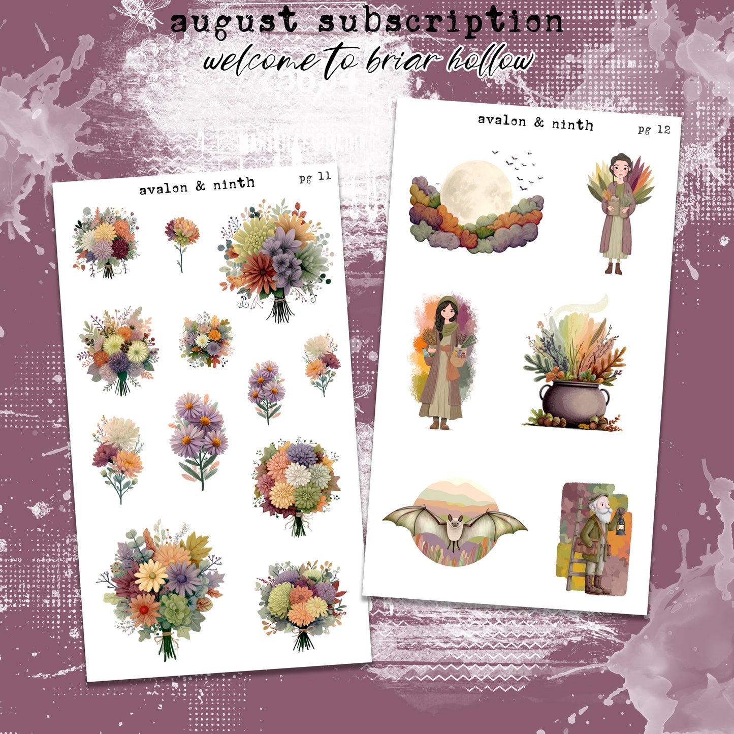 Monthly Journaling Deco Kit