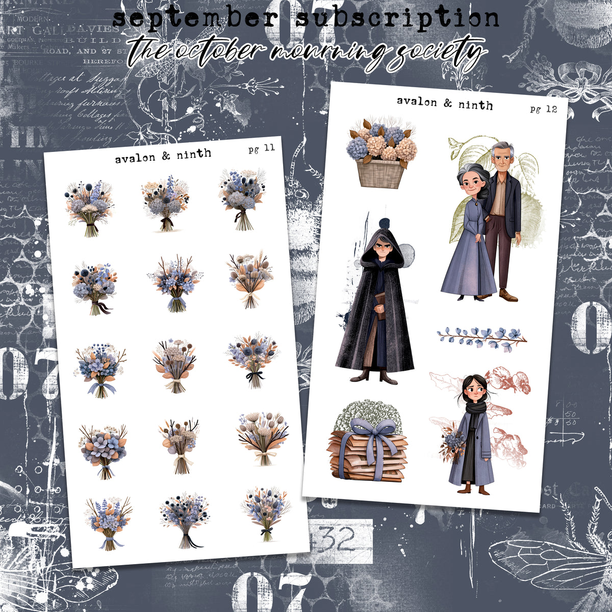 Monthly Journaling Deco Kit
