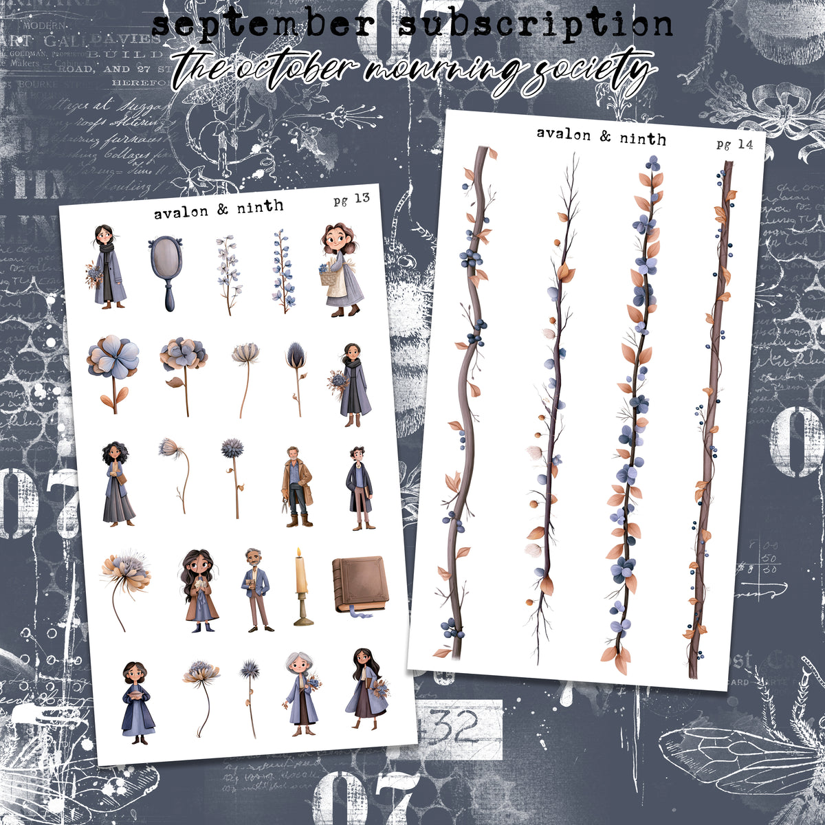 Monthly Journaling Deco Kit