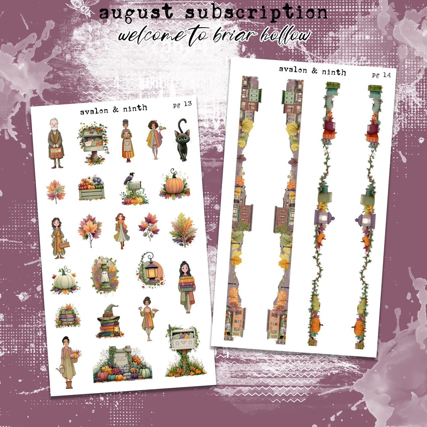 Monthly Journaling Deco Kit