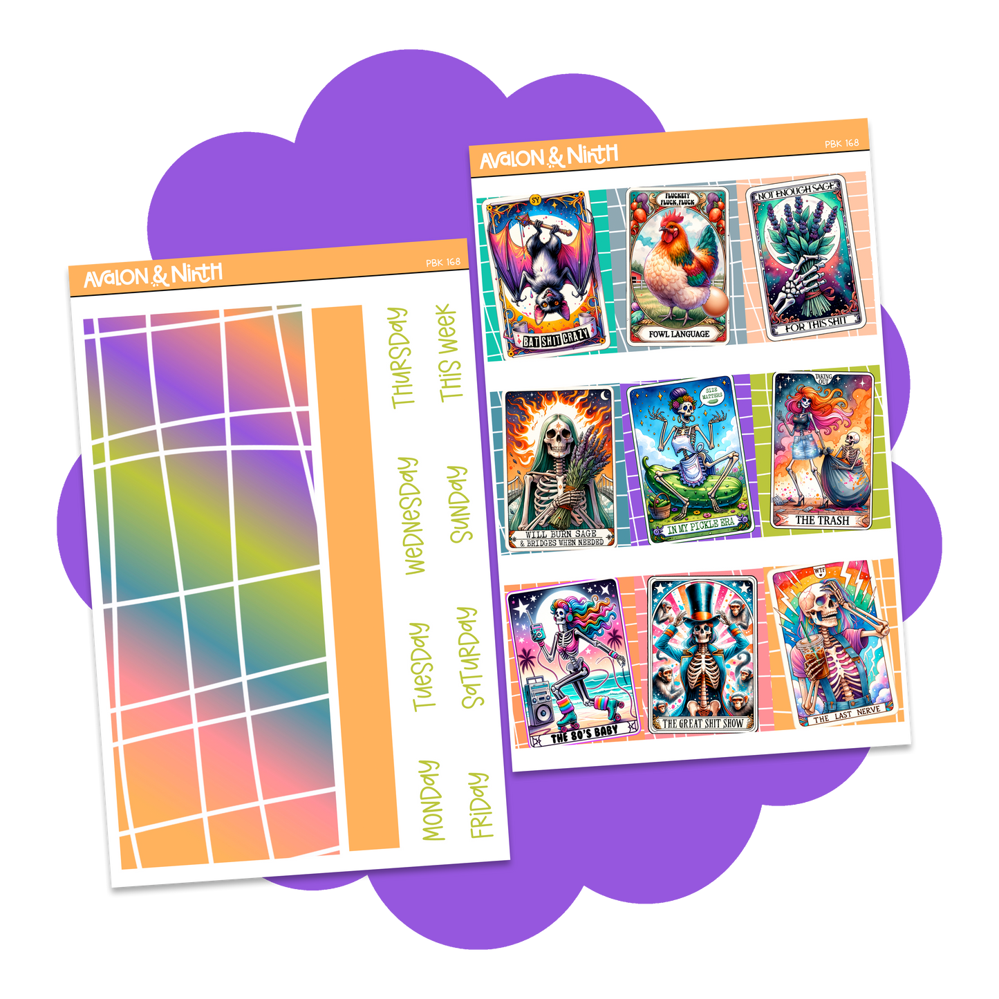 Snarky Tarot 2nd Edition Base Kit // PBK168